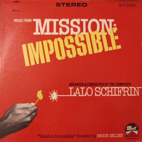 theme from mission impossible original|Theme From Mission: Impossible by Lalo Schifrin .